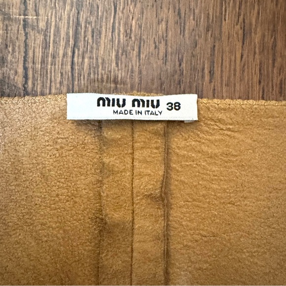 MIU MIU PRADA rare suede boho top, made in Italy, size 38 - Picture 12 of 14